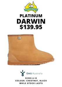 Foot Wear - Emu Platinum Darwin Australian Made