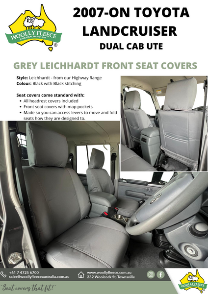 TOYOTA LANDCRUISER DUAL CAB UTE 2007-ON