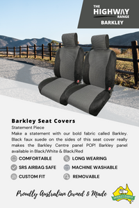 Barkley Fabric Seat Covers - The Highway Range