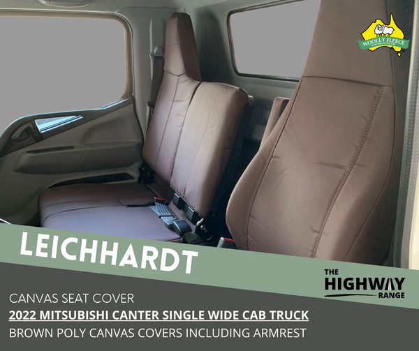 Leichhardt Poly Canvas Seat Covers - The Highway Range