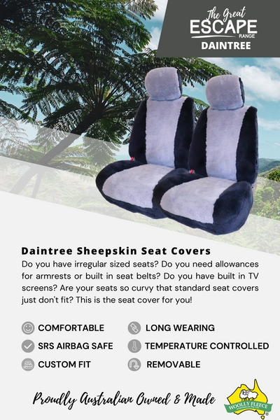 Daintree Sheepskin Seat Covers