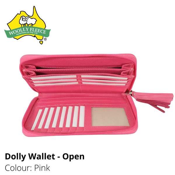 Dolly - Cowhide and Leather wallet