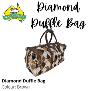 Diamond - Cowhide Travel Bag