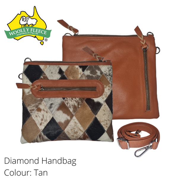 Diamond Hand Bag - cross body