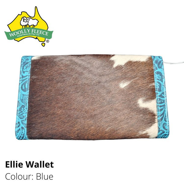 Ellie - Cowhide and Leather Wallet