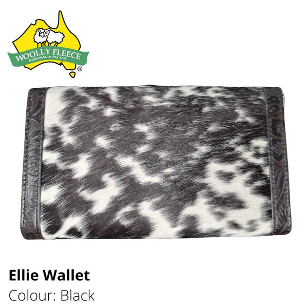 Ellie - Cowhide and Leather Wallet