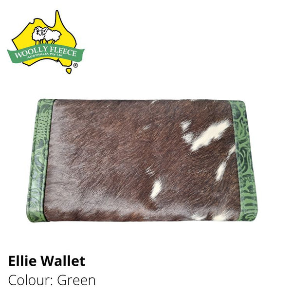 Ellie - Cowhide and Leather Wallet