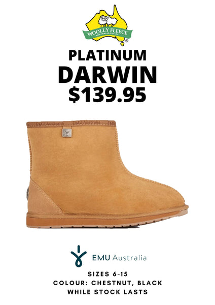 Foot Wear - Emu Platinum Darwin Australian Made