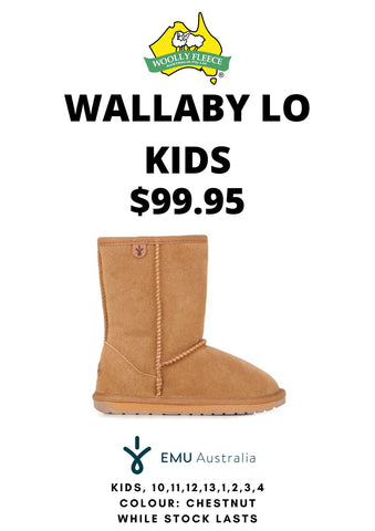 Footwear Emu Kids - Wallaby Lo Ugg Boot