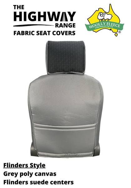 Flinders Fabric Seat covers - The Highway Range