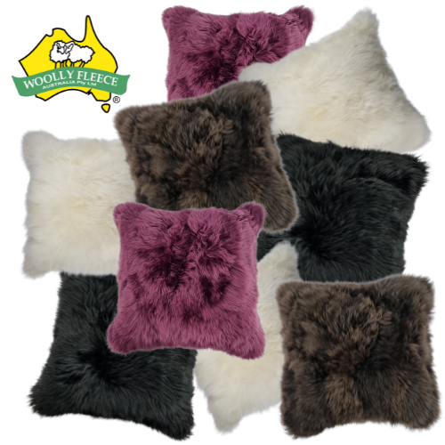 Home Decor - Sheepskin Cushion Covers