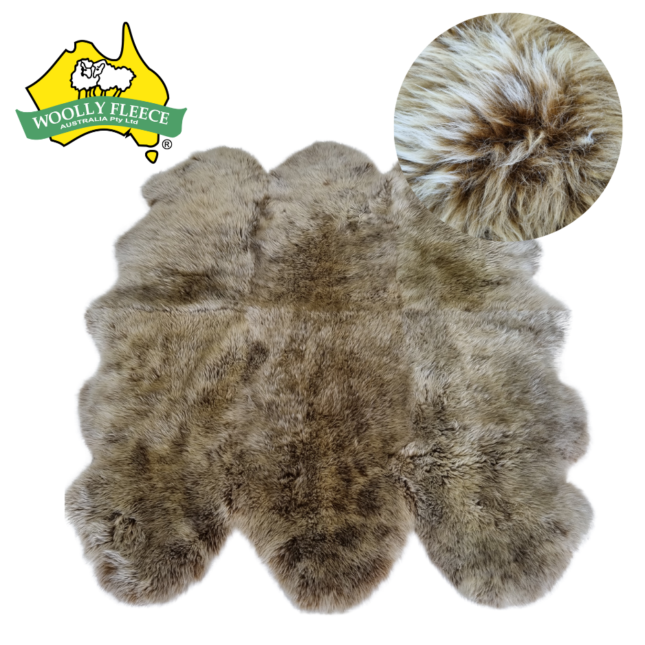 Home Decor - Longwool Sheepskin Secto Rug