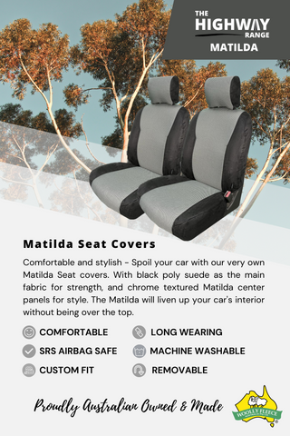 Matilda Fabric Seat Covers - The Highway Range