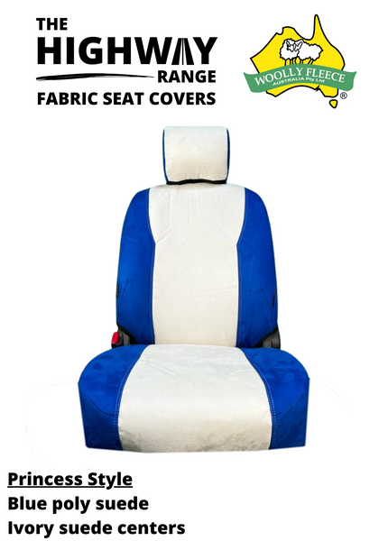 Princess Fabric Seat Covers - The Highway Range
