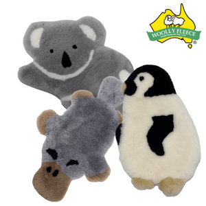 Home Decor - Animal Shaped Flat Sheepskin Cushion