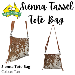 Sienna Tassel Tote Bag