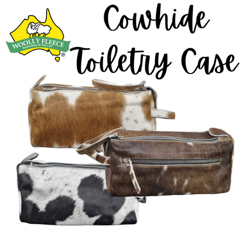 Cowhide Toiletry Case