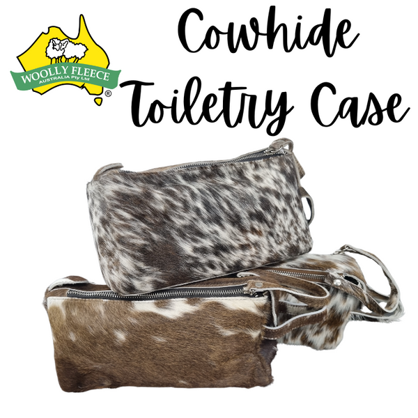 Cowhide Toiletry Case