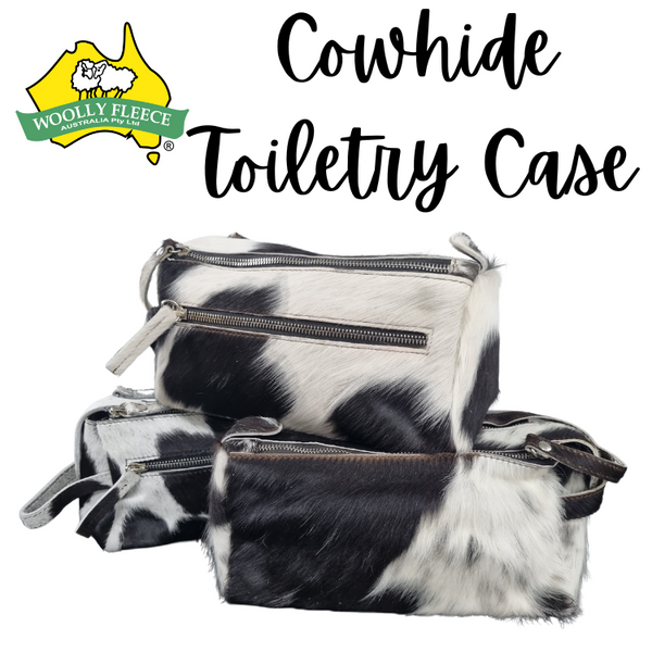 Cowhide Toiletry Case