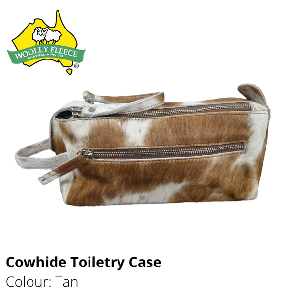 Cowhide Toiletry Case