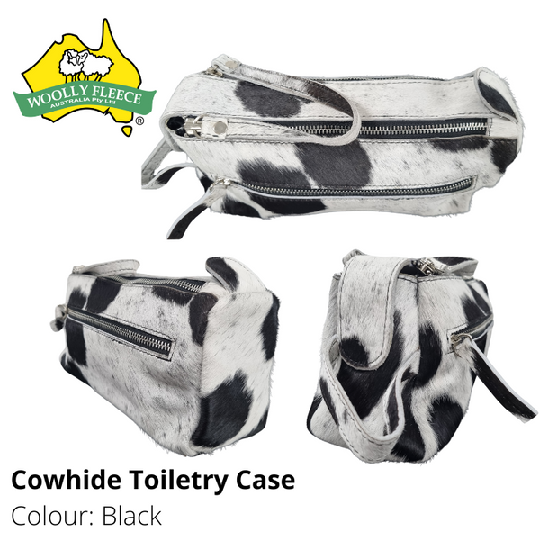 Cowhide Toiletry Case