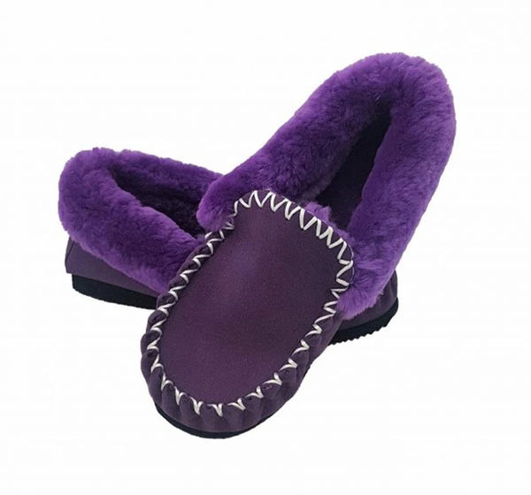 Foot Wear - WF Sheepskin Moccasin Slipper