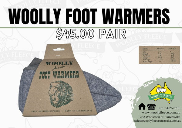 Foot wear - Woolly Warmer Bed Sock/Slipper