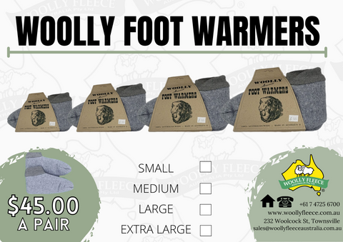 Foot wear - Woolly Warmer Bed Sock/Slipper