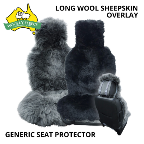 Long Wool Sheepskin Overlay
