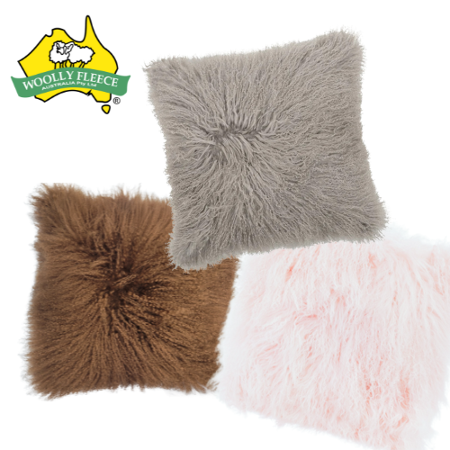 Fleece sales cushion covers