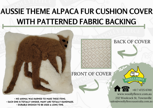Home Decor - Alpaca Fur Cushion cover