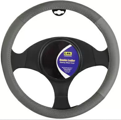 GENUINE LEATHER - GREY