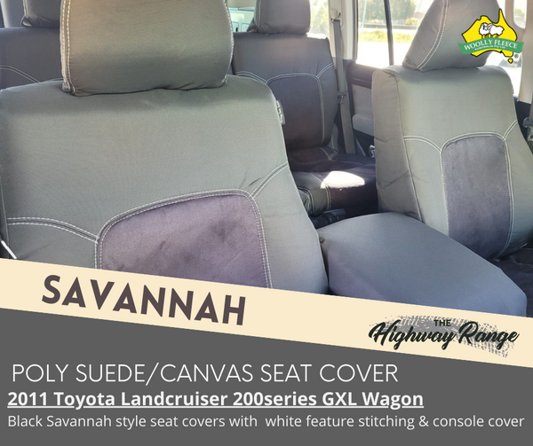 Savannah Fabric Seat Covers - The Highway Range