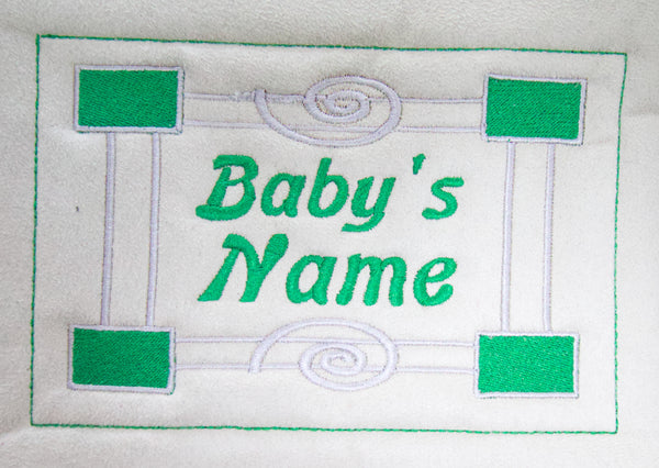 Accessories - Embroidery Add on for Baby Rugs
