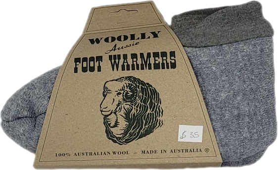 Foot wear Woolly Warmer Bed Sock Slipper Woolly Fleece Australia